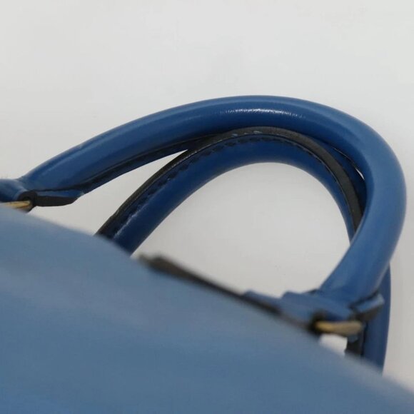 LOUIS VUITTON Epi Speedy 40 Hand Bag Toledo Blue - Picture 9 of 15